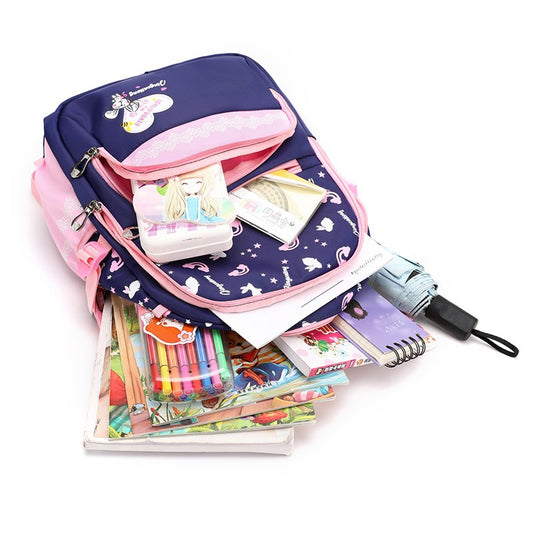 Kids Cartoon School Backpack - Elementary School Bag
