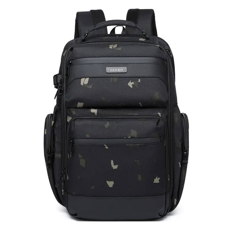 OZUKO Waterproof Laptop Backpack 15.6-17.3" for Work & Commute