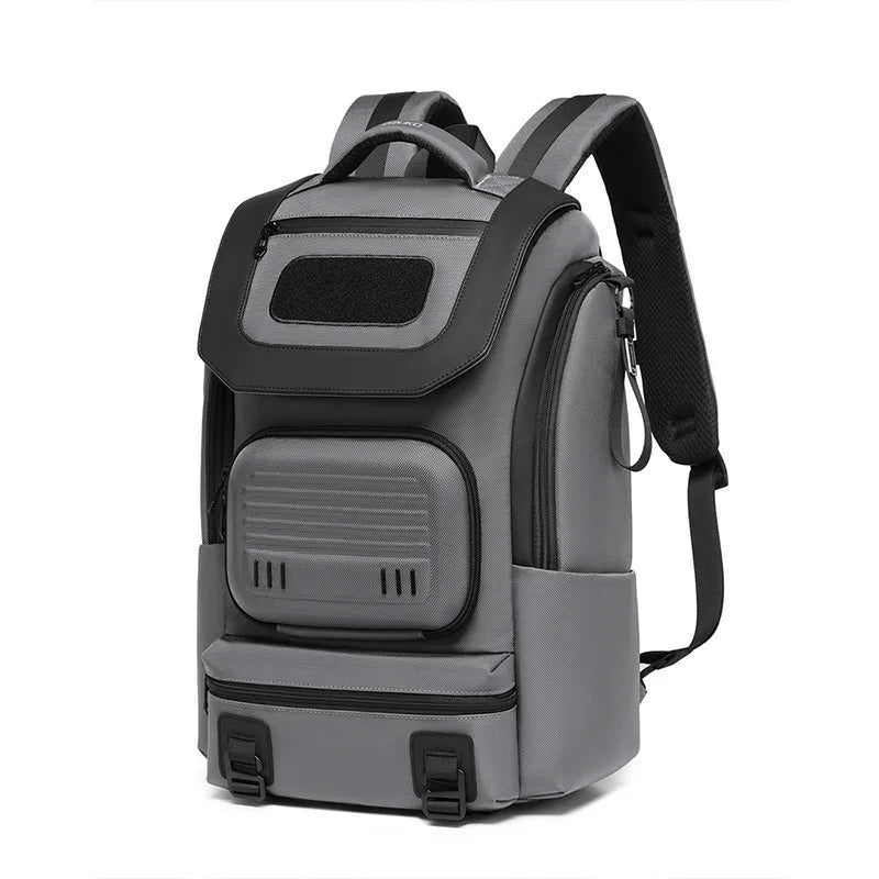 OZUKO Travel Backpack with Shoe Compartment 20-35L Waterproof