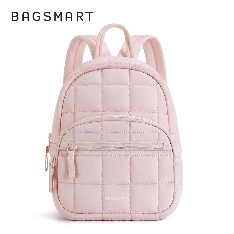 Women's Quilted Laptop Backpack - 15.6" Professional Bag