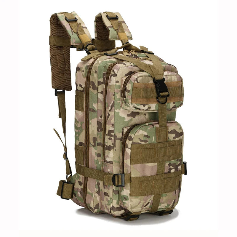 3P Tactical Backpack 20L-25L 1000D Nylon Outdoor Hiking Camping Traveling Fishing For Men Hunting Molle Bag Sport Rucksacks