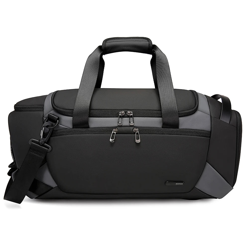 BANGE Waterproof Gym Bag with Wet & Dry Compartments