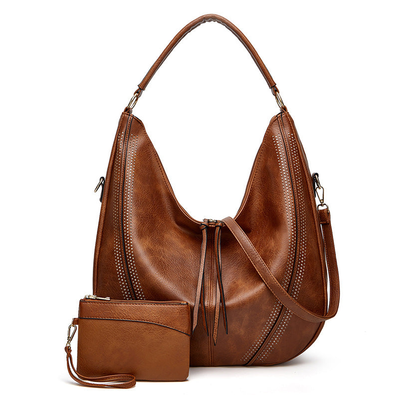 Retro Tassel Hollow-Out Tote Bag