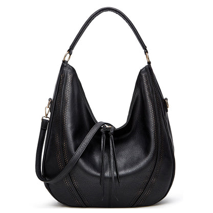 Retro Tassel Hollow-Out Tote Bag
