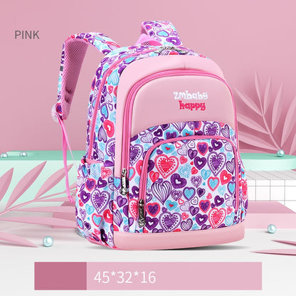 Korean Style School Backpack - Elementary Student Bag