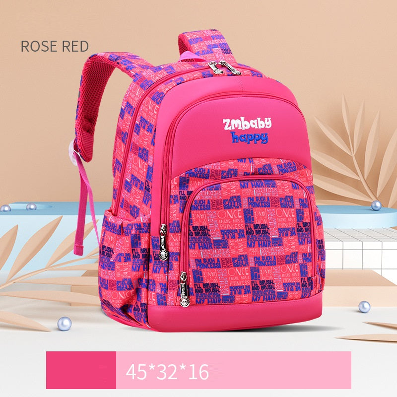 Korean Style School Backpack - Elementary Student Bag