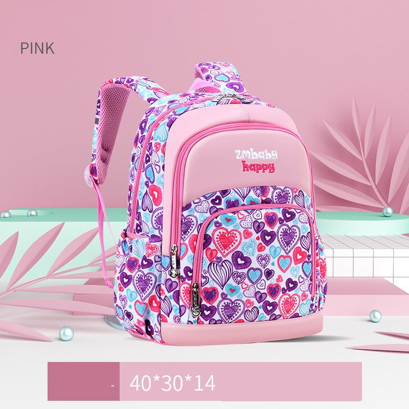 Korean Style School Backpack - Elementary Student Bag