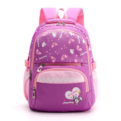 Kids Cartoon School Backpack - Elementary School Bag