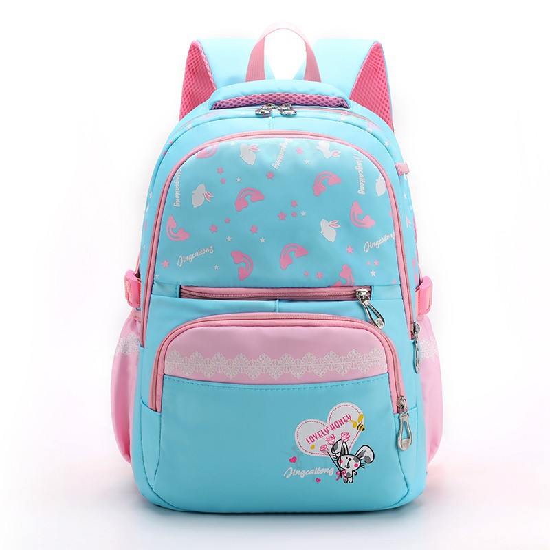 Kids Cartoon School Backpack - Elementary School Bag