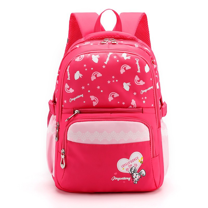 Kids Cartoon School Backpack - Elementary School Bag