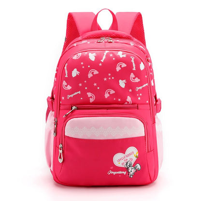 Kids Cartoon School Backpack - Elementary School Bag