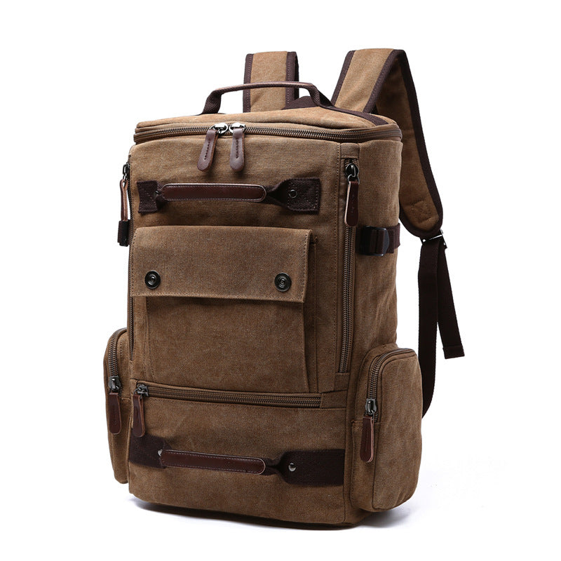 Men's Vintage Canvas Backpack