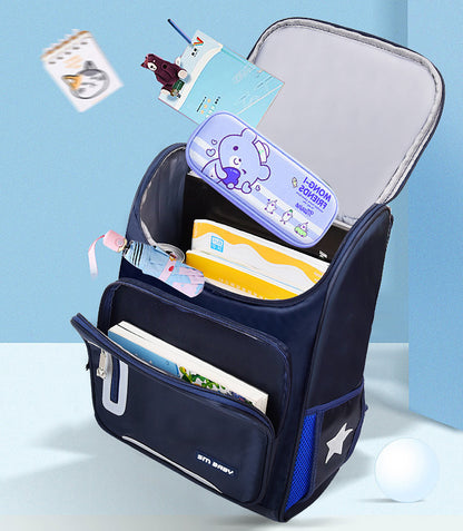 Primary School Backpack - Kids 6-12 Years Waterproof Bag