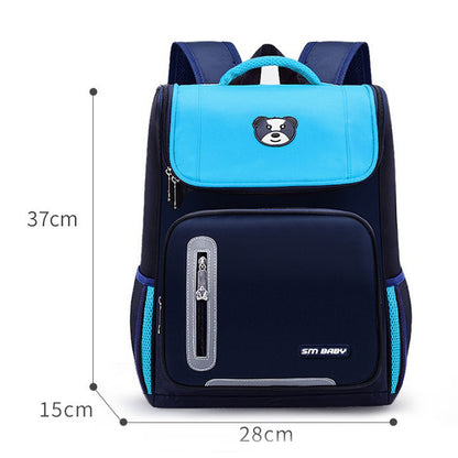 Primary School Backpack - Kids 6-12 Years Waterproof Bag