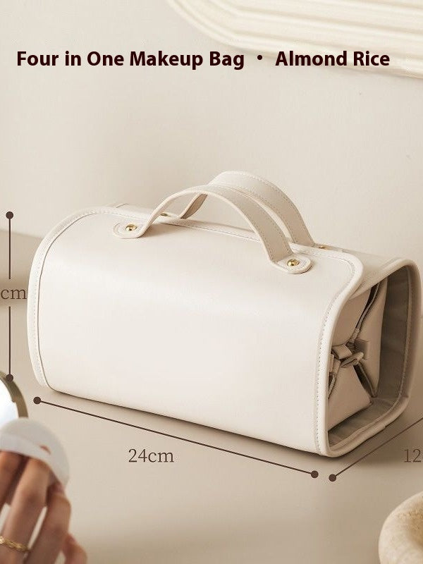 Waterproof Folding Cosmetic Bag - Large Capacity Travel Organizer