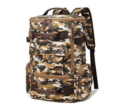 Men's Vintage Canvas Backpack