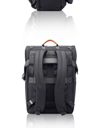Urban Minimalist Backpack - Leather Coated Casual Daypack