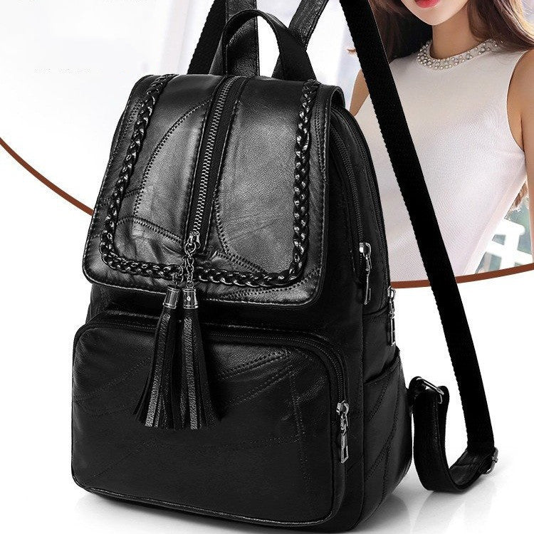 Women's Fringed Backpack