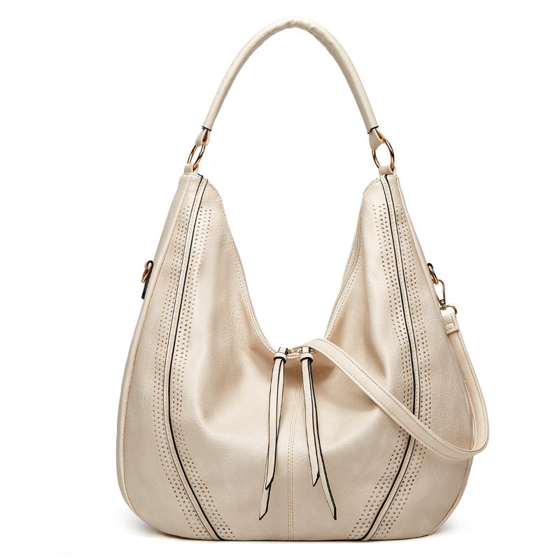 Retro Tassel Hollow-Out Tote Bag