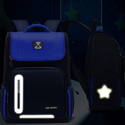 Primary School Backpack - Kids 6-12 Years Waterproof Bag