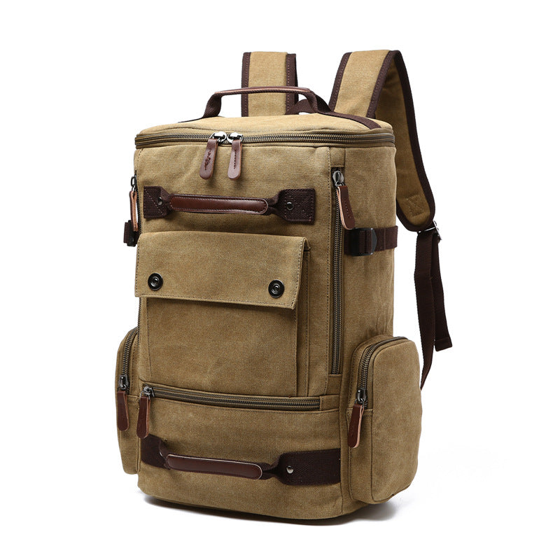 Men's Vintage Canvas Backpack