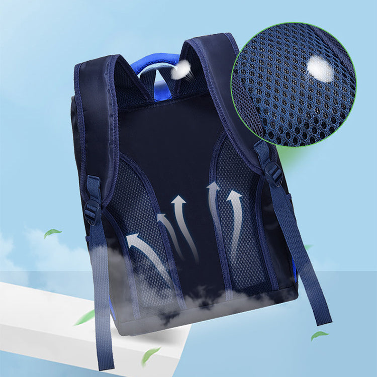 Primary School Backpack - Kids 6-12 Years Waterproof Bag