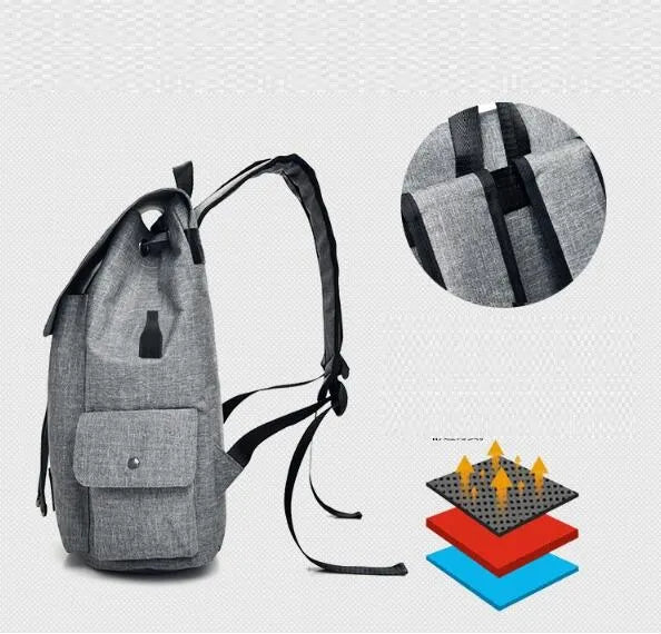 USB Charging Laptop Backpack - 16" Travel & School Bag