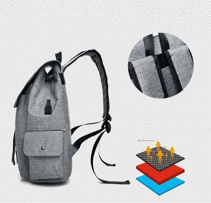 USB Charging Laptop Backpack - 16" Travel & School Bag