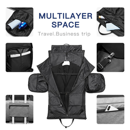 Waterproof Travel Duffel Bag with Shoe Compartment