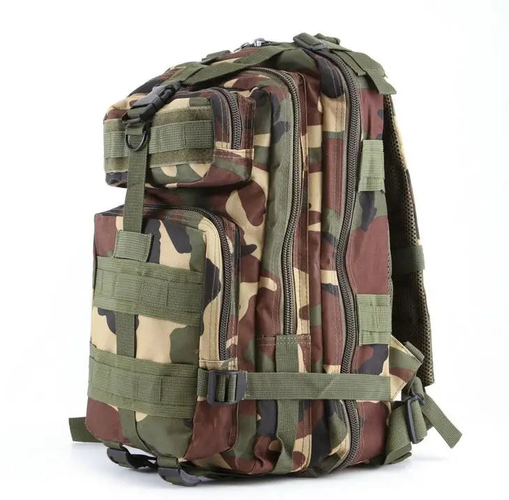 3P Tactical Backpack 20L-25L 1000D Nylon Outdoor Hiking Camping Traveling Fishing For Men Hunting Molle Bag Sport Rucksacks