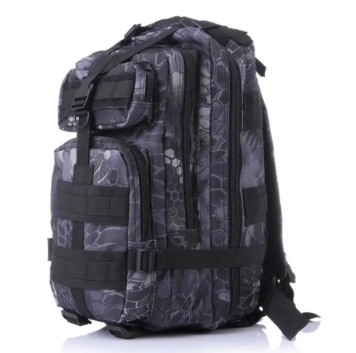 3P Tactical Backpack 20L-25L 1000D Nylon Outdoor Hiking Camping Traveling Fishing For Men Hunting Molle Bag Sport Rucksacks