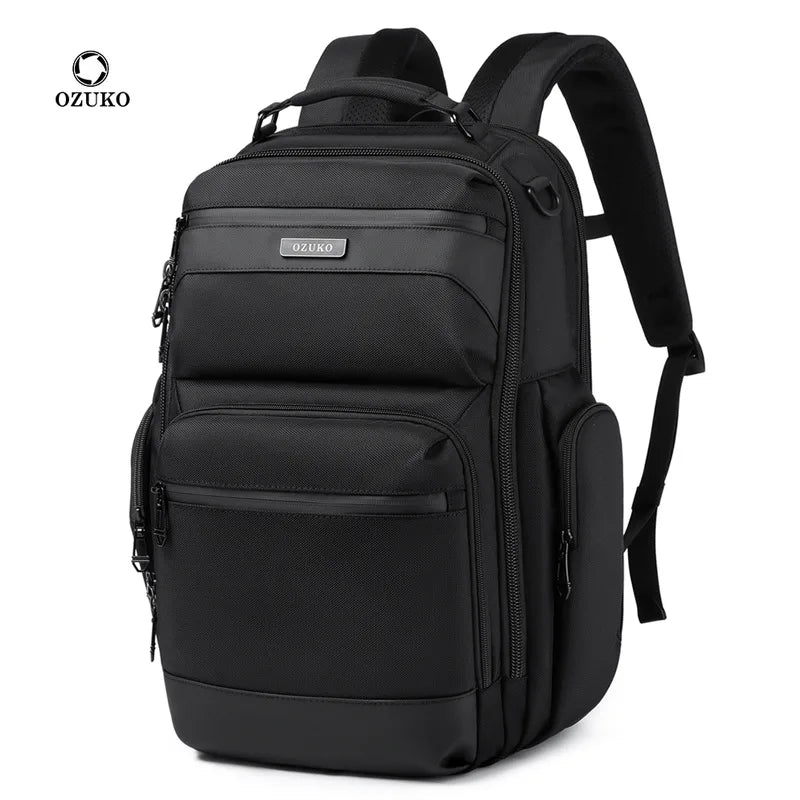 OZUKO Waterproof Laptop Backpack 15.6-17.3" for Work & Commute