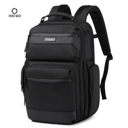 OZUKO Waterproof Laptop Backpack 15.6-17.3" for Work & Commute