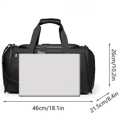 Large Travel Duffel Bag with Multiple Compartments