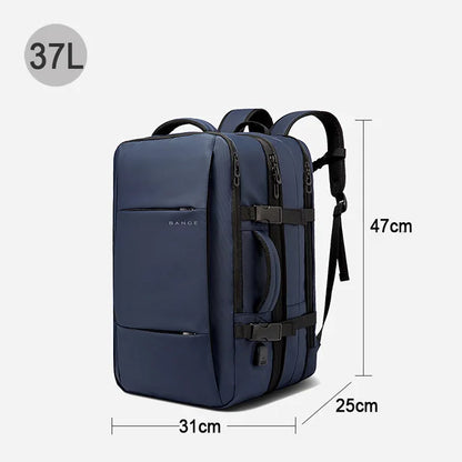BANGE Expandable 17.3” Laptop Travel Backpack