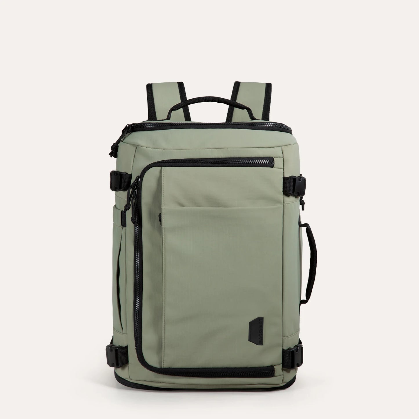 BAGSMART Travel Backpack Large Capacity Vacuum Compression Backpack Women 15.6 in Laptop Bag Waterproof Expand Men's Backpacks