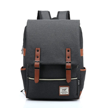 Vintage Canvas Laptop Backpack - 14" & 16" Sizes