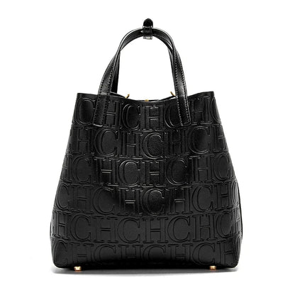CHCH Embossed Tote Bag - Large Capacity Business Handbag