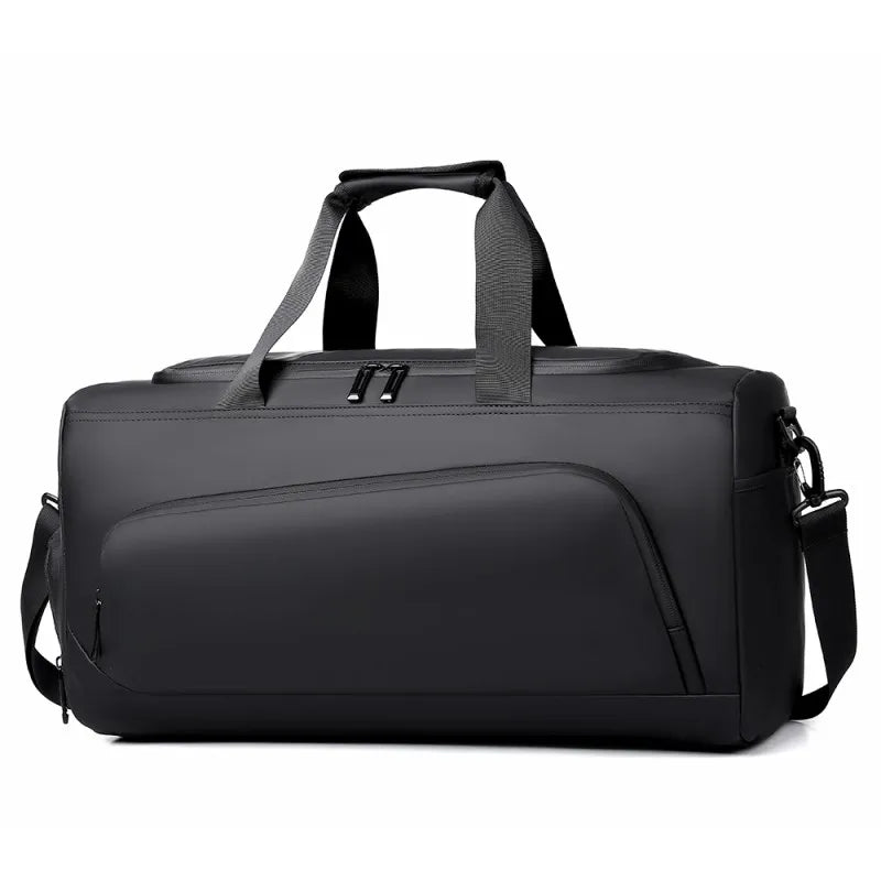 Large Capacity Gym Duffel Bag with Shoe Compartment