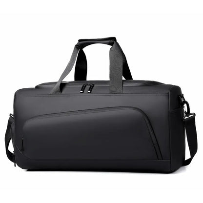 Large Capacity Gym Duffel Bag with Shoe Compartment
