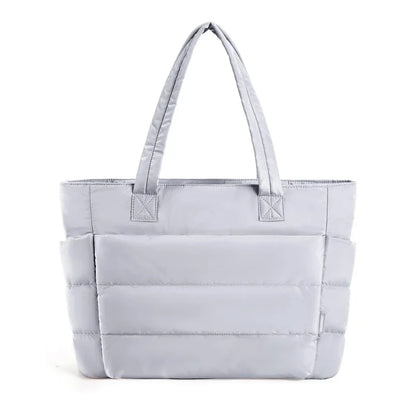 BAGSMART Puffer Tote Bag with Laptop Compartment 15.6" - 20L