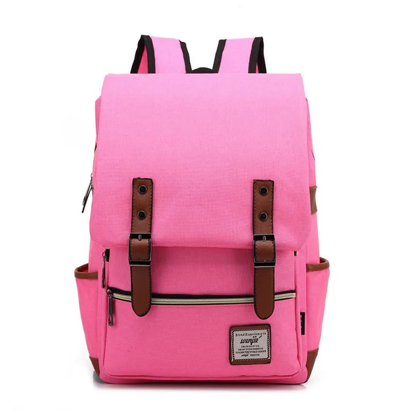 Vintage Canvas Laptop Backpack - 14" & 16" Sizes