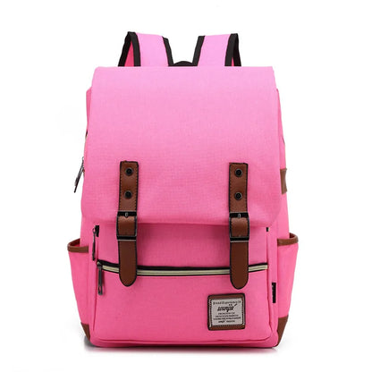 Vintage Canvas Laptop Backpack - 14" & 16" Sizes
