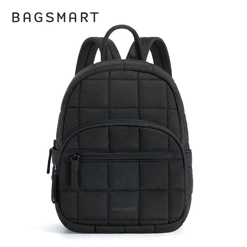 Women's Quilted Laptop Backpack - 15.6" Professional Bag