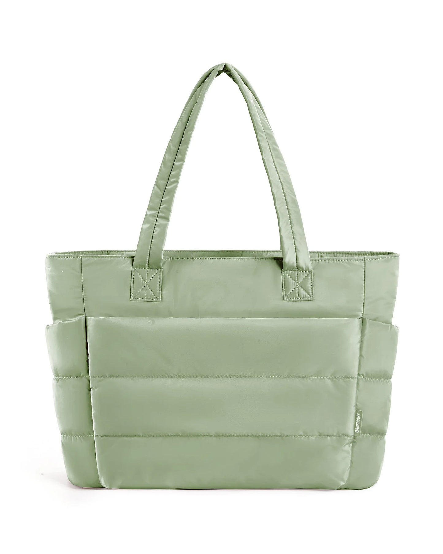 BAGSMART Puffer Tote Bag with Laptop Compartment 15.6" - 20L