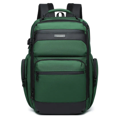 OZUKO Waterproof Laptop Backpack 15.6-17.3" for Work & Commute