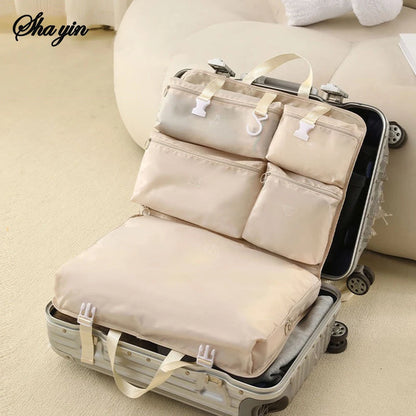 Travel Packing Organizer - 6-in-1 Storage Set