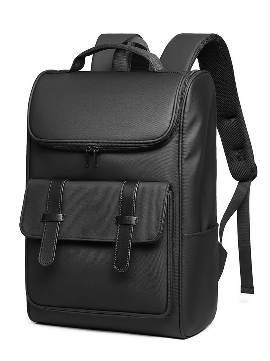 Urban Laptop Backpack - 15.6" Waterproof Preppy Style