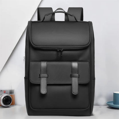 Urban Laptop Backpack - 15.6" Waterproof Preppy Style