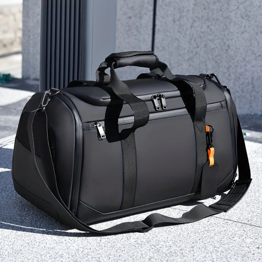 Large Travel Duffel Bag with Multiple Compartments